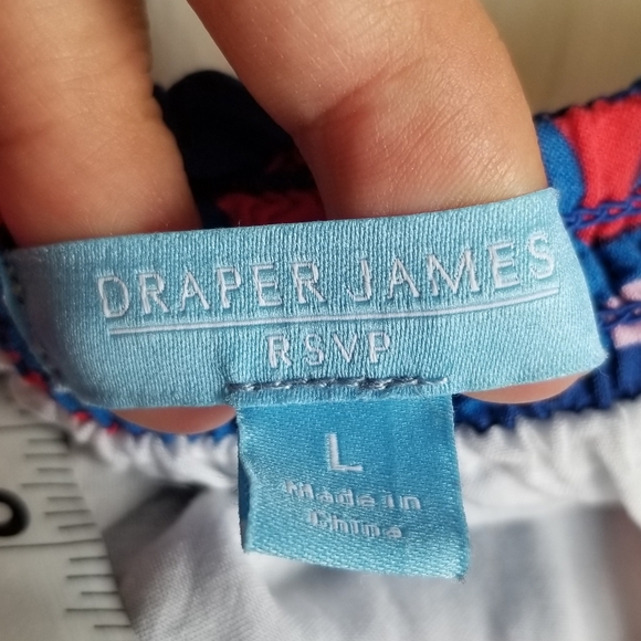 Draper James Maxi Skirt A Line Gypsy Floral PullOn Pockets Ruffle Hem Size Large - Picture 6 of 9